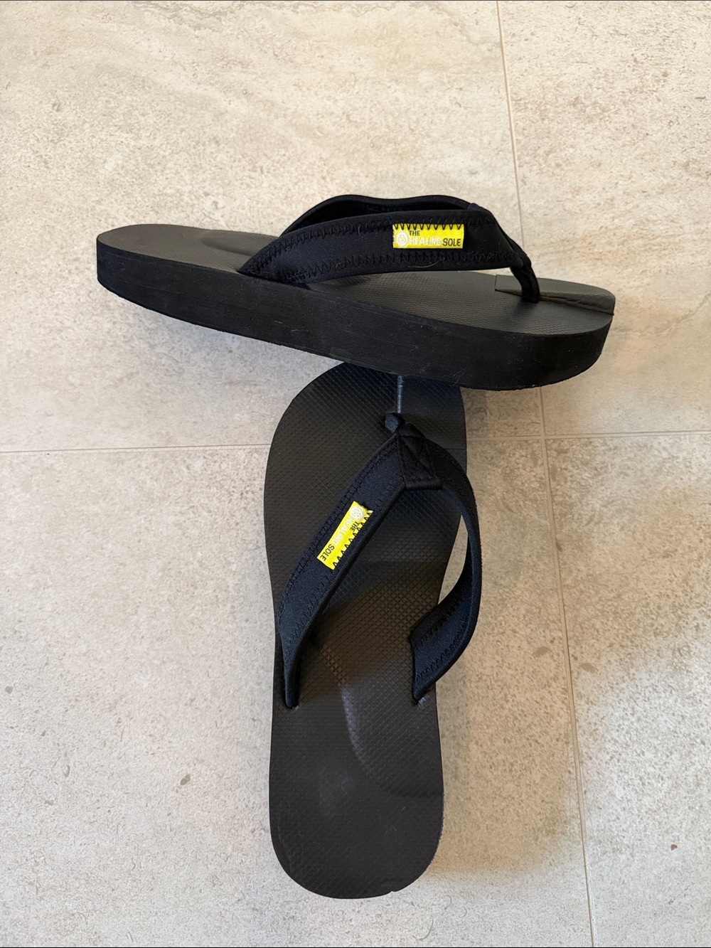 Healing Sole Planter Fasciitis Flip Flop Sandals